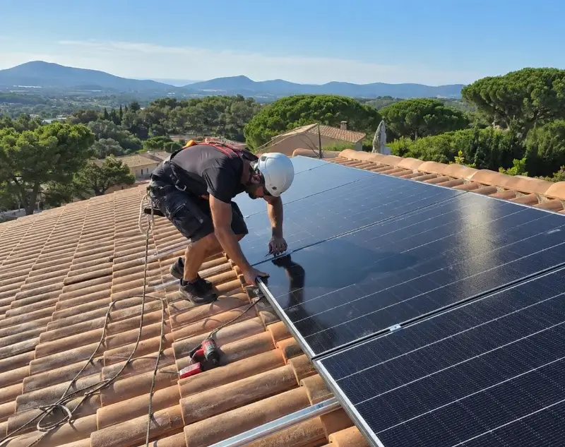 Installateur panneaux solaires Brandivy — pose photovoltaïque sur toiture